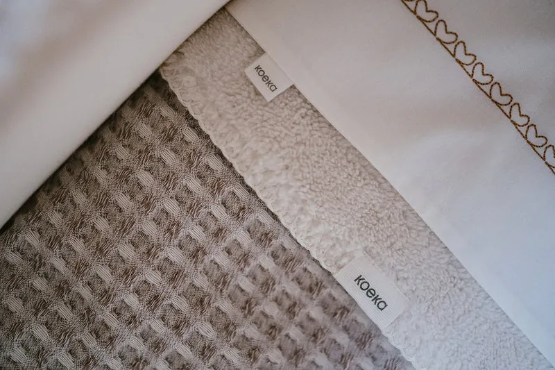 Bassinet sheet Fall In Love honey