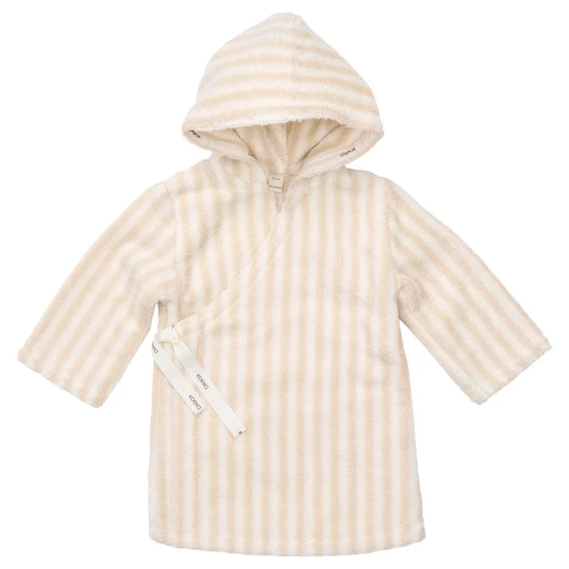 Baby bathrobe Playa sand - 74/80