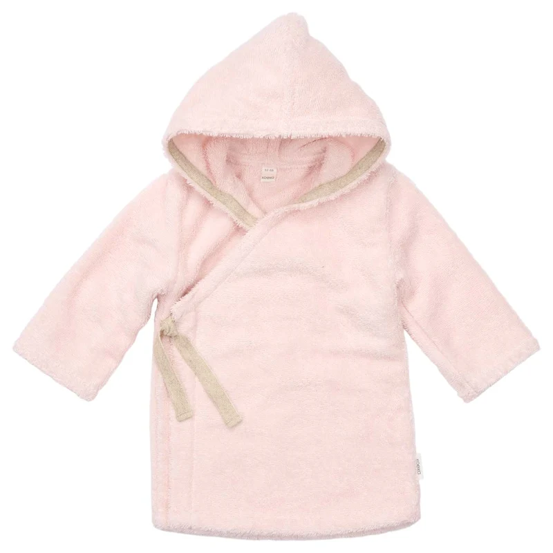 Baby bathrobe Dijon Daily cotton candy - 74/80