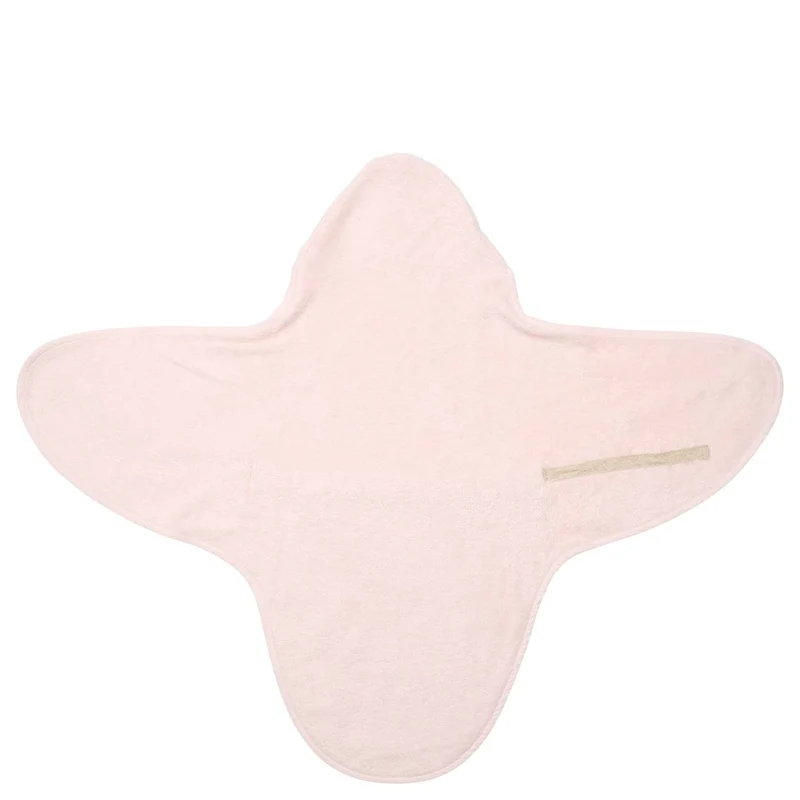Wrap towel new born Dijon Daily cotton candy