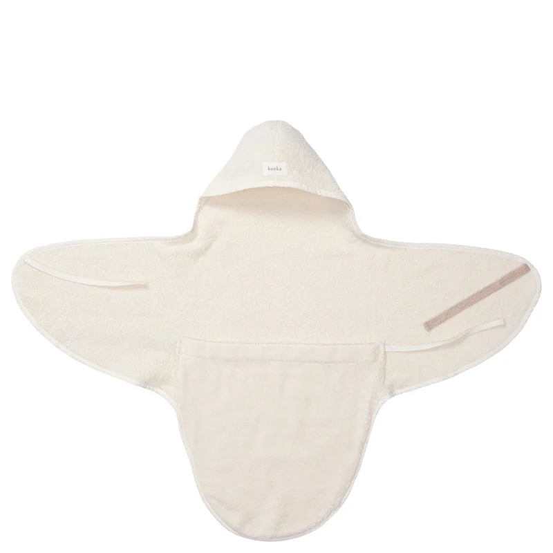 Wrap towel new born Dijon Daily warm white