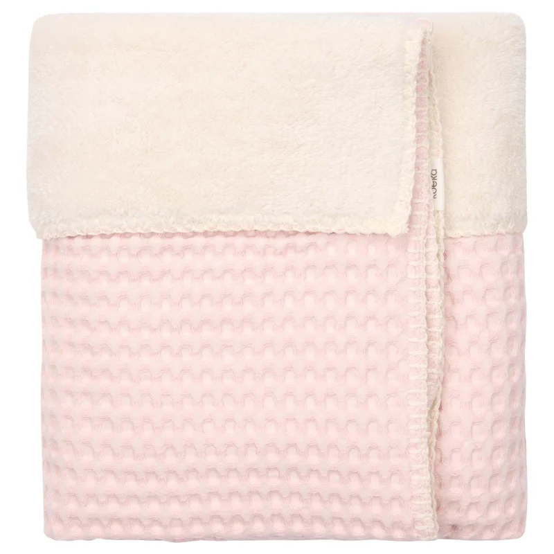 Cot blanket teddy Oslo cotton candy