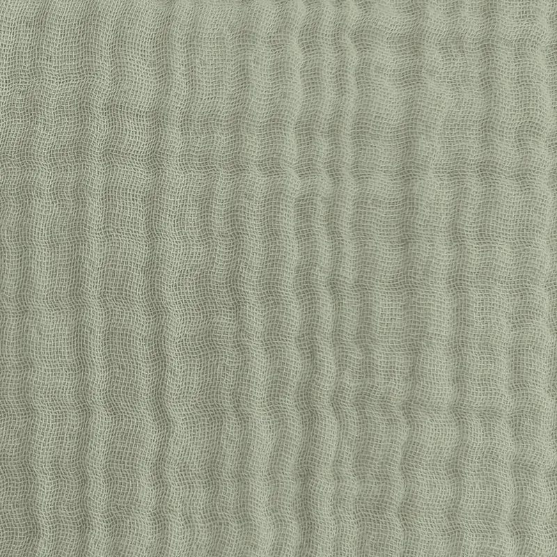 THERALINE Musselin Stillkissen Bezug Salbei
