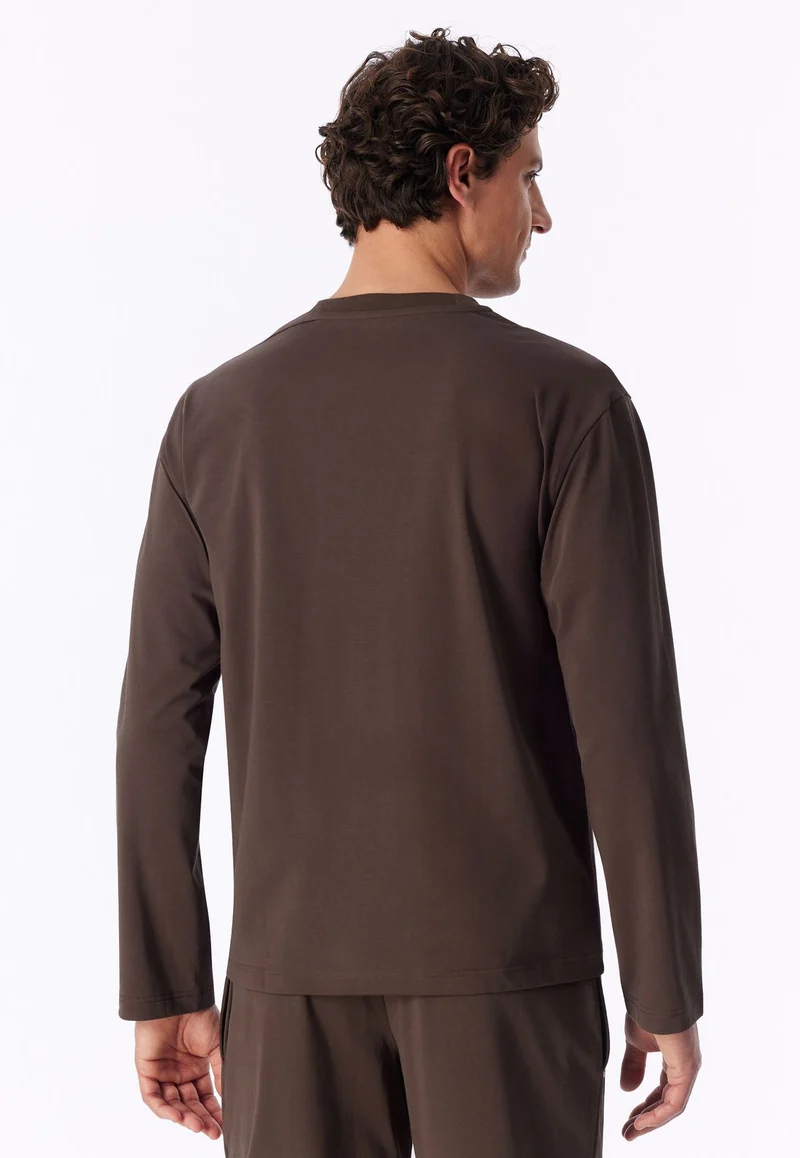 Langarmshirt Rundhals