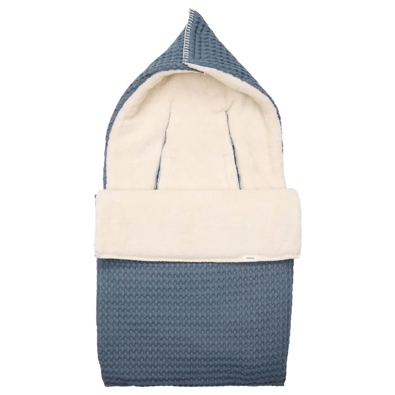 Footmuff 0+ 3/5 points teddy Oslo bluestone