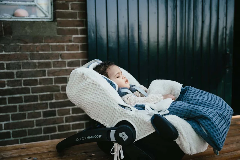 Footmuff 0+ 3/5 points teddy Oslo bluestone