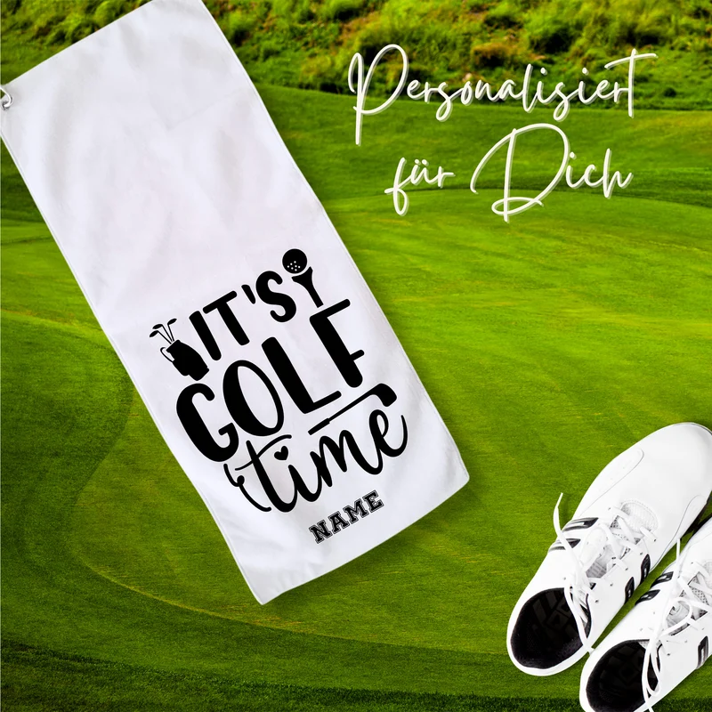 Golftuch mit persönlichem Namen - Für unvergessliche Golfmomente