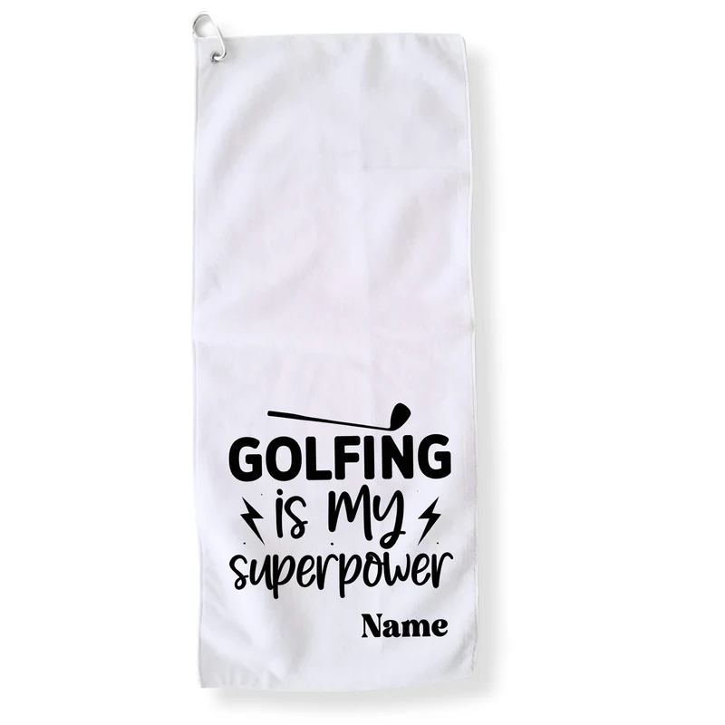 Golftuch mit persönlicher Note - Dein Golf-Superpower