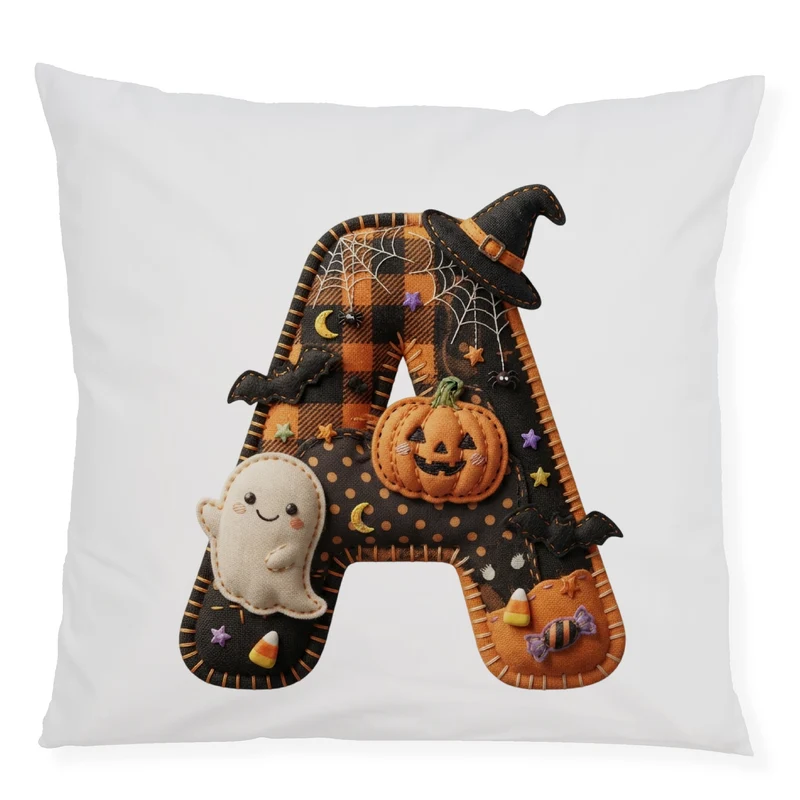 Kissenbezug mit Halloween-Motiv A