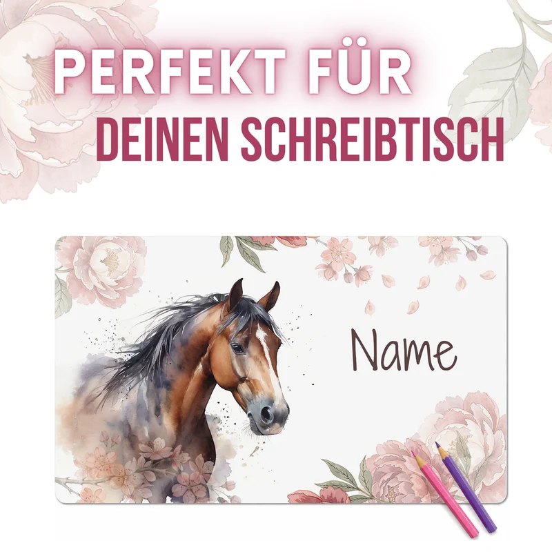 Schreibunterlage Pferd - Für kreative Köpfe