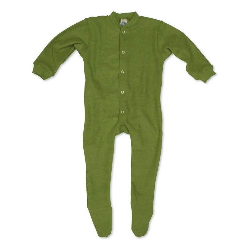 Baby-Schlafanzug aus 100% Schurwolle