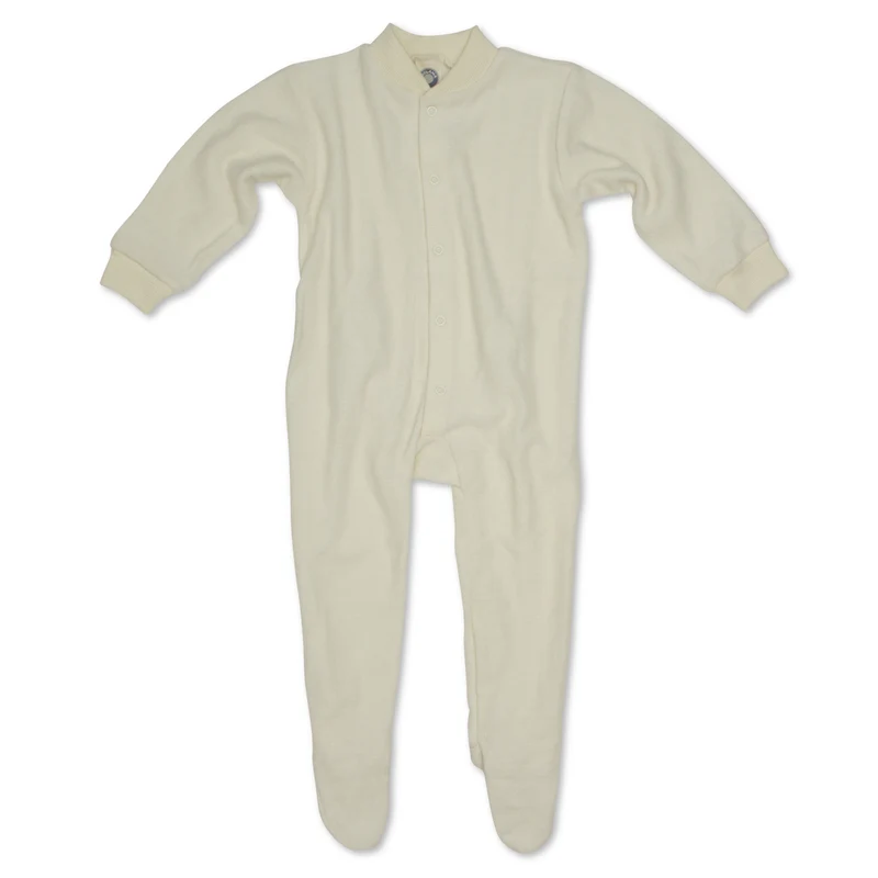 Baby-Schlafanzug aus 100% Schurwolle