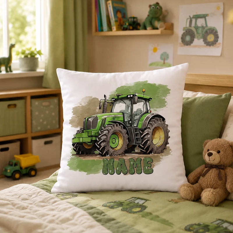 Kissen Traktor - Für junge Abenteurer