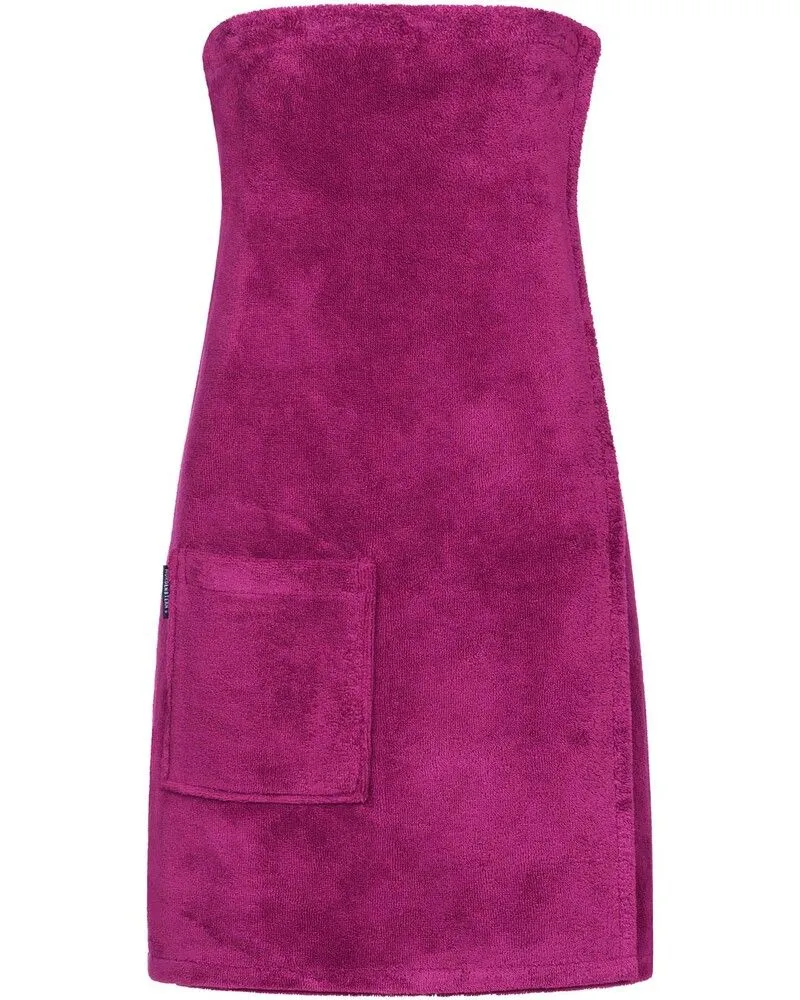 Morgenstern Saunakilt Damen, Multifaser, LEA beere