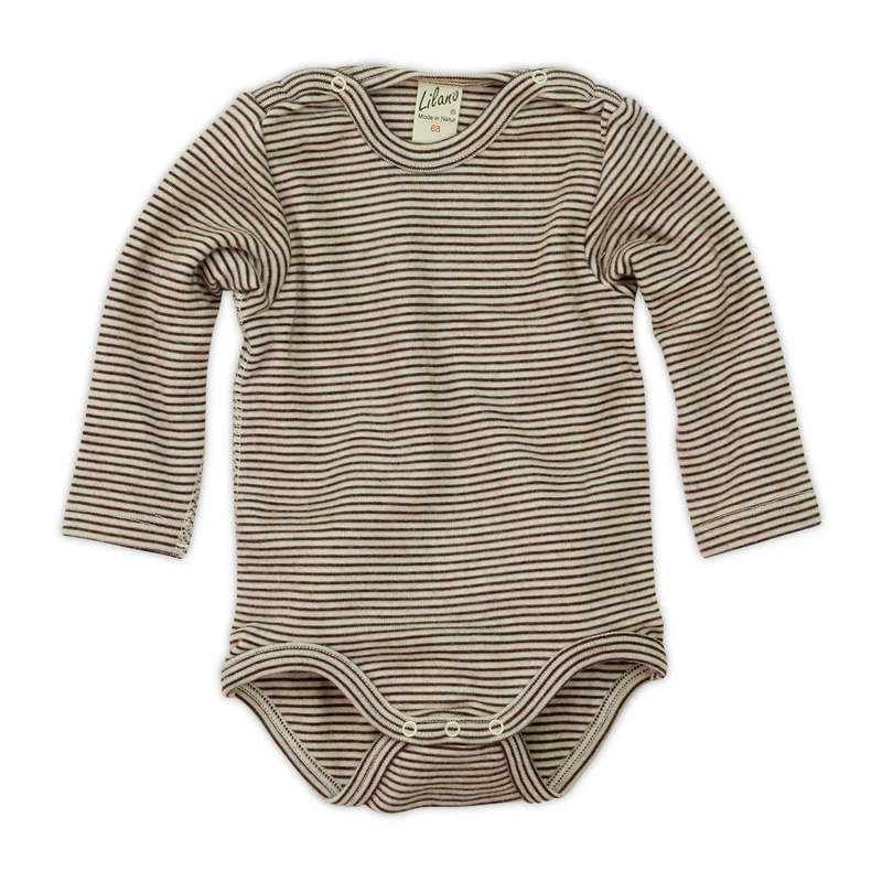 50 Baby-Body mit 70% Schurwolle