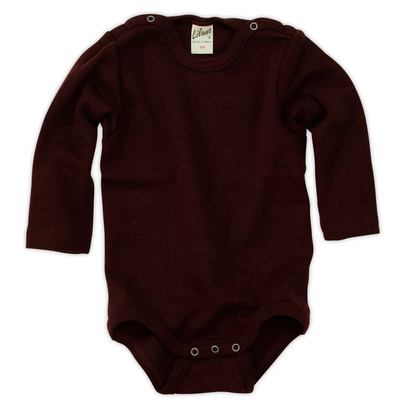 50 Baby-Body mit 70% Schurwolle