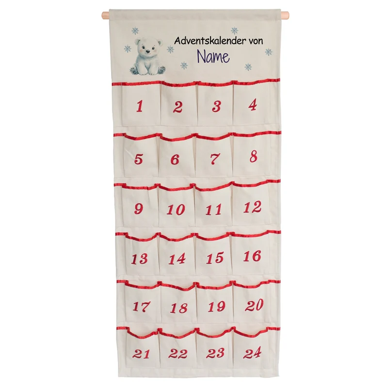 Adventskalender mit Eisbär - Besondere Vorfreude auf Weihnachten