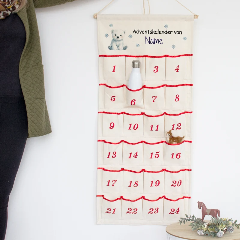 Adventskalender mit Eisbär - Besondere Vorfreude auf Weihnachten