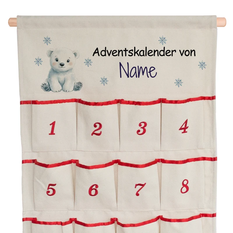 Adventskalender mit Eisbär - Besondere Vorfreude auf Weihnachten
