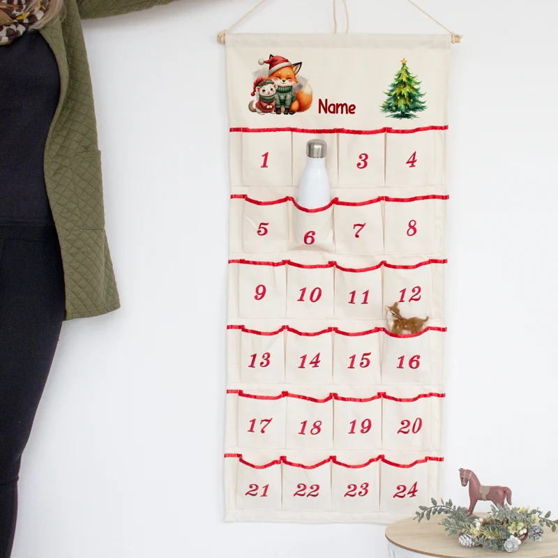 Adventskalender mit Fuchs und Eichhörnchen - Für besinnliche Vorfreude