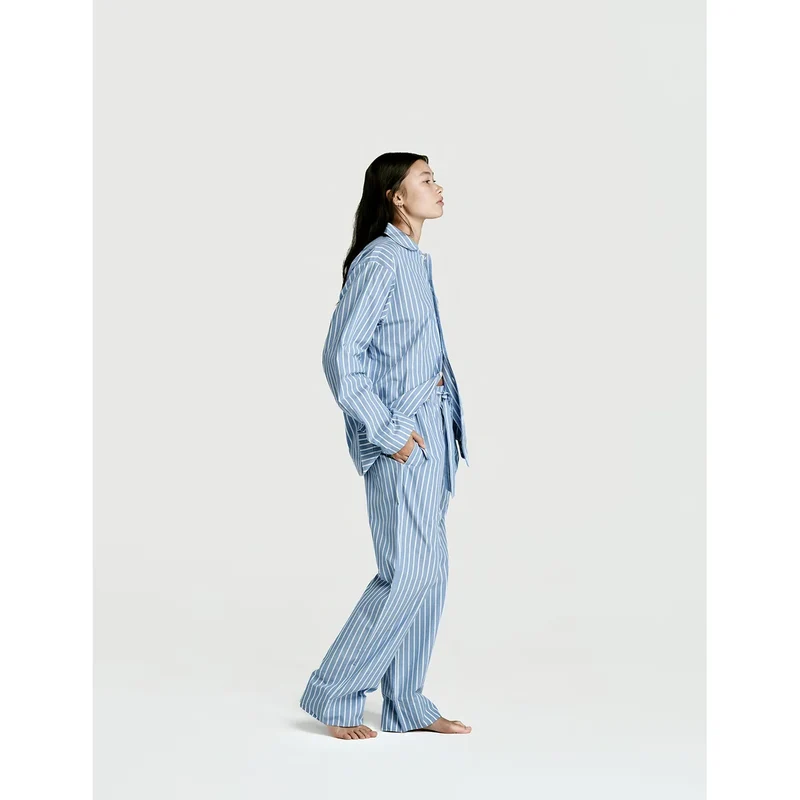Long Sleeve & Pant Set — Sky