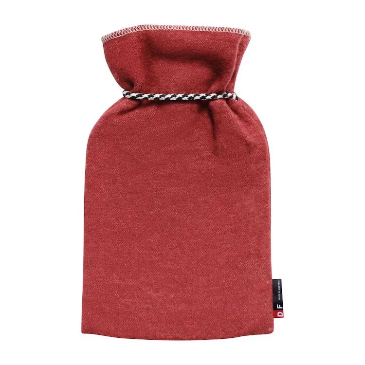 SILVRETTA Wärmflasche Love rot