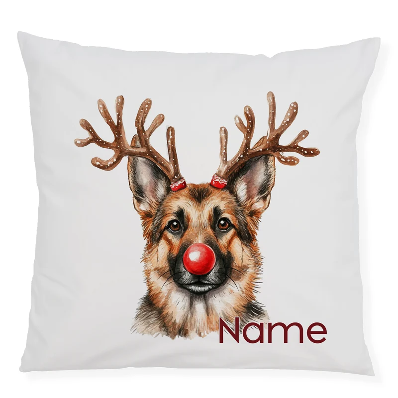 Kissenbezug Weihnachten Schäferhund
