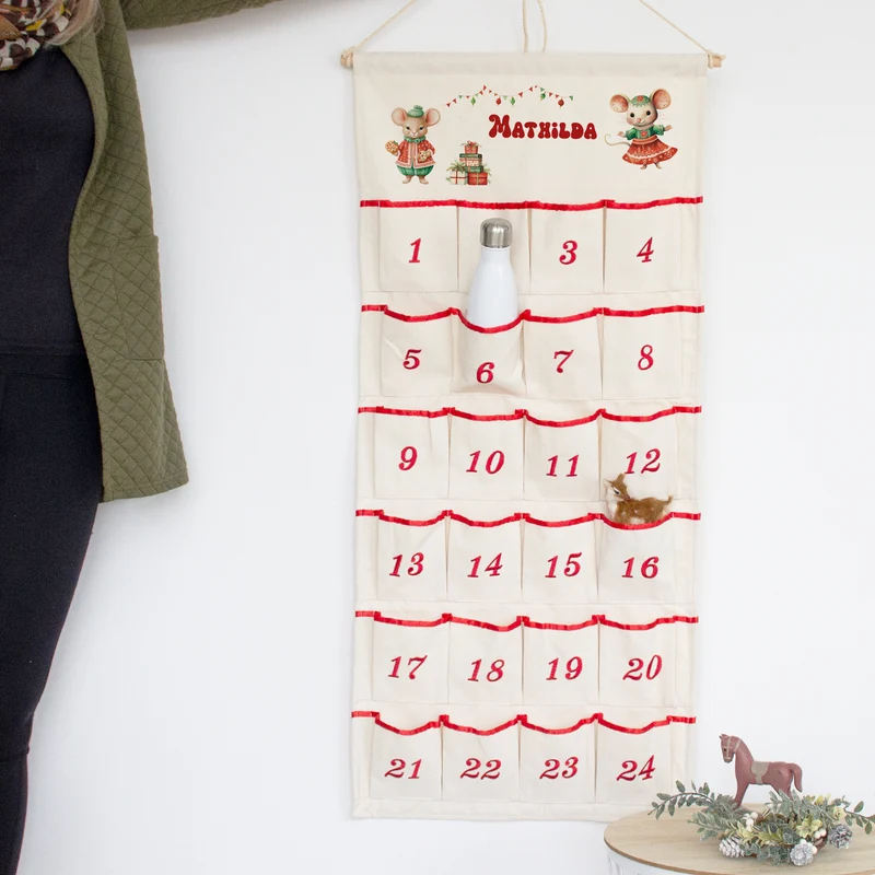 Adventskalender Mäuse - Vorfreude auf Weihnachten