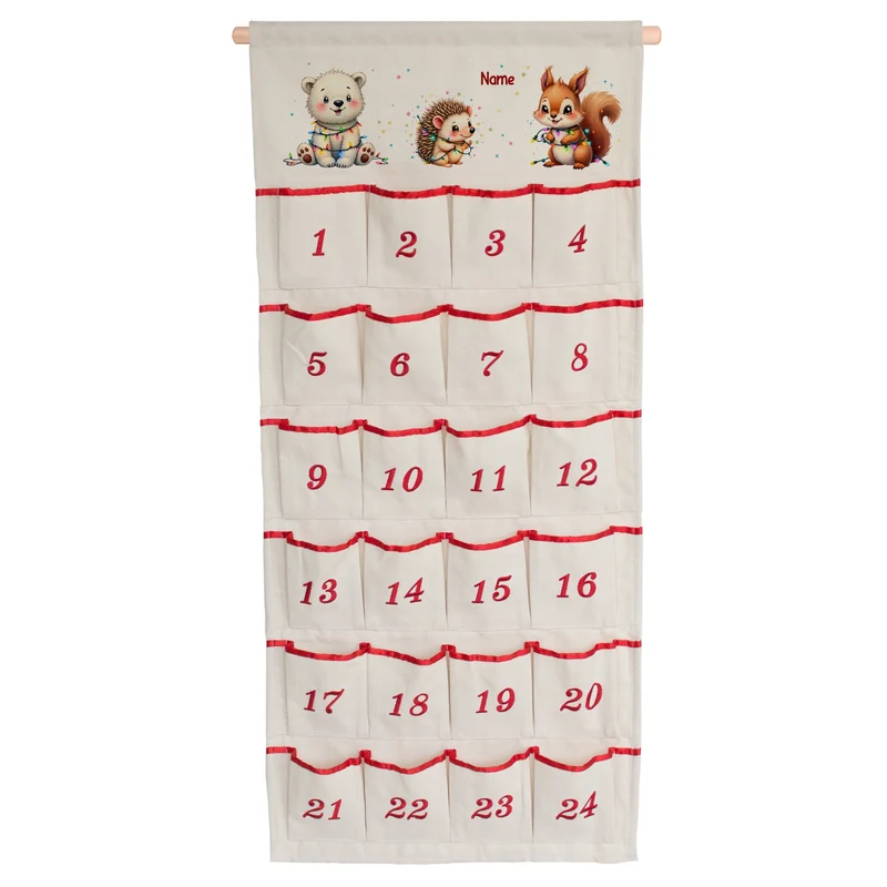 Adventskalender Tierfreunde - Vorfreude auf Weihnachten