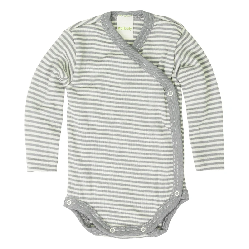Baby Wickelbody aus Bio-Wolle & Kasein | Wollbody