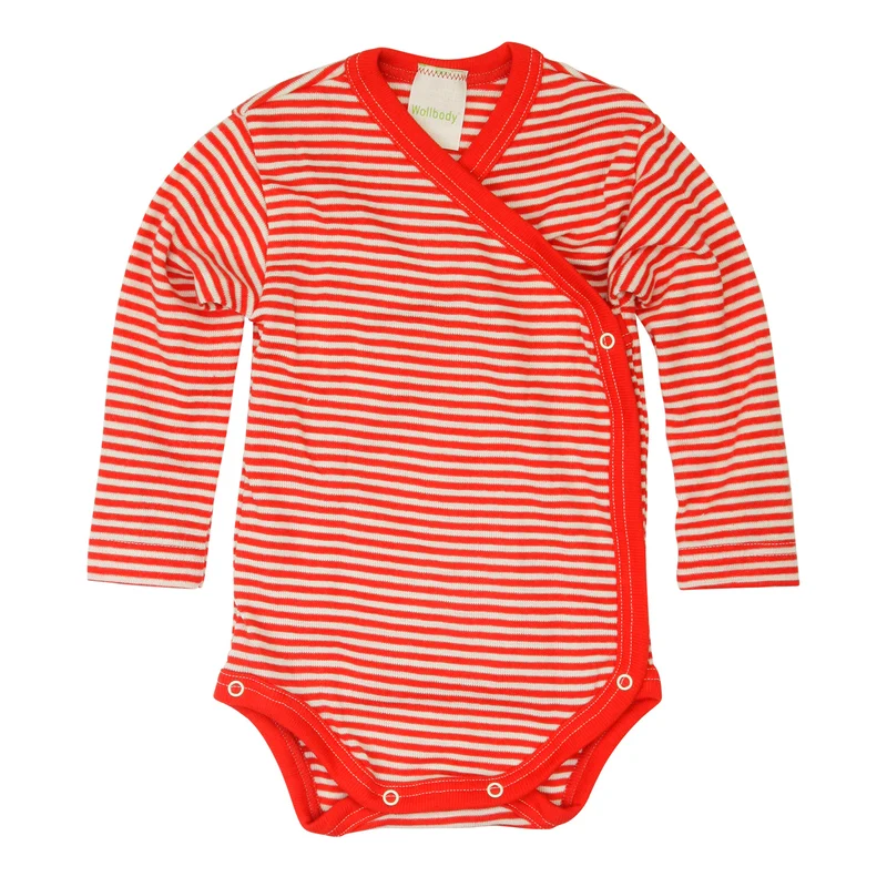 Baby Wickelbody aus Bio-Wolle & Kasein | Wollbody