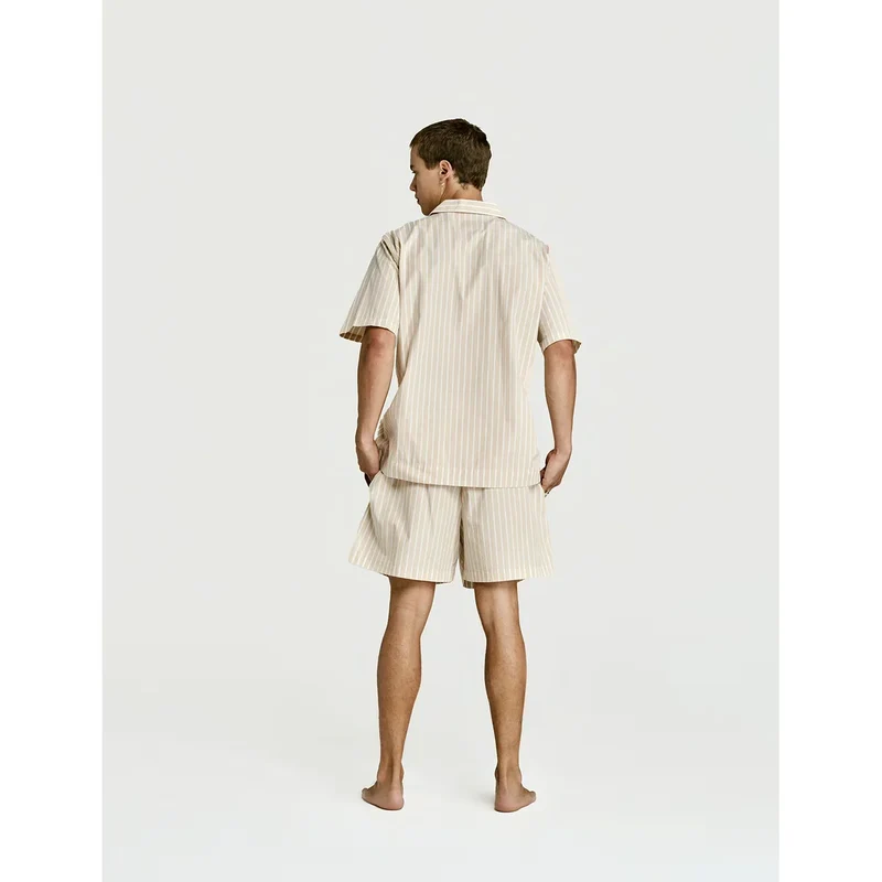 Short Sleeve & Short Set — Latte