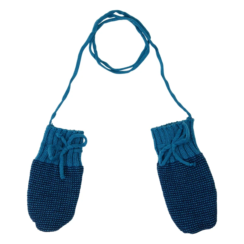 Baby Strick‑Handschuhe Schurwolle Gr. 7 cm ohne Daumen Disana