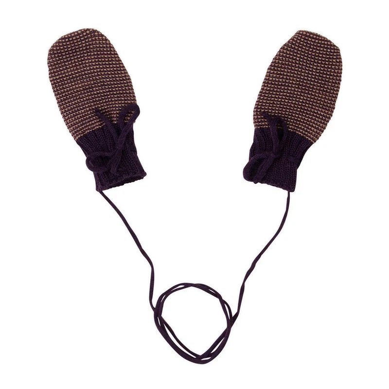 Baby Strick‑Handschuhe Schurwolle Gr. 7 cm ohne Daumen Disana