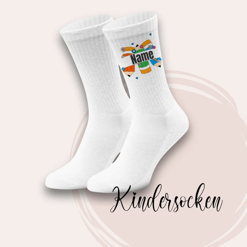 Socken mit buntem Motiv - Deine persönliche Note