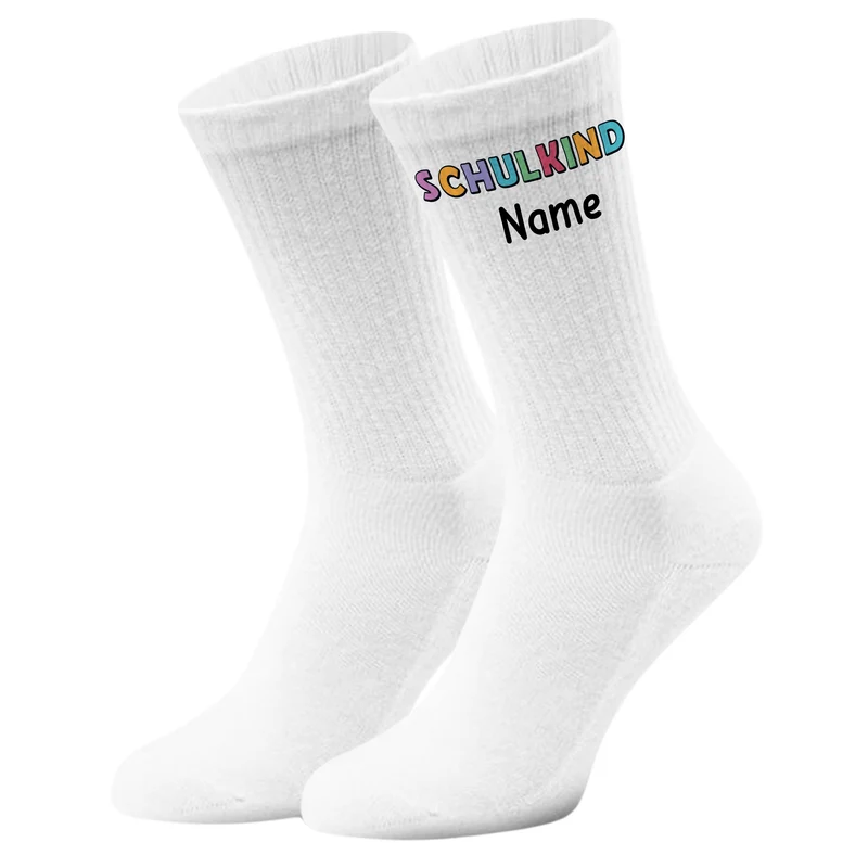 Socken Schulkind - Ein persönlicher Begleiter für den Schulstart