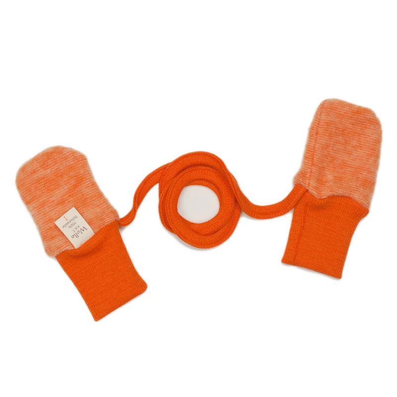 Cosilana Baby Fleece-Handschuhe Gr. 1 | 100% Bio-Schurwolle