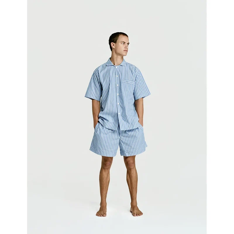 Short Sleeve & Short Set — Sky