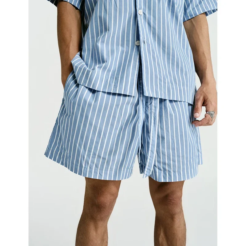 Short Sleeve & Short Set — Sky