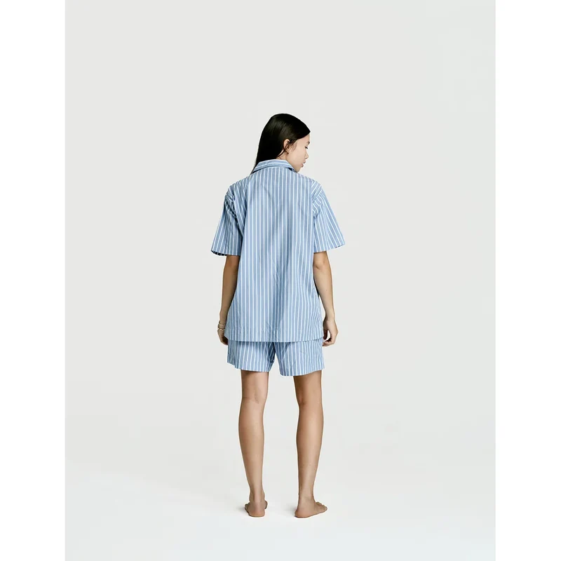 Short Sleeve & Short Set — Sky