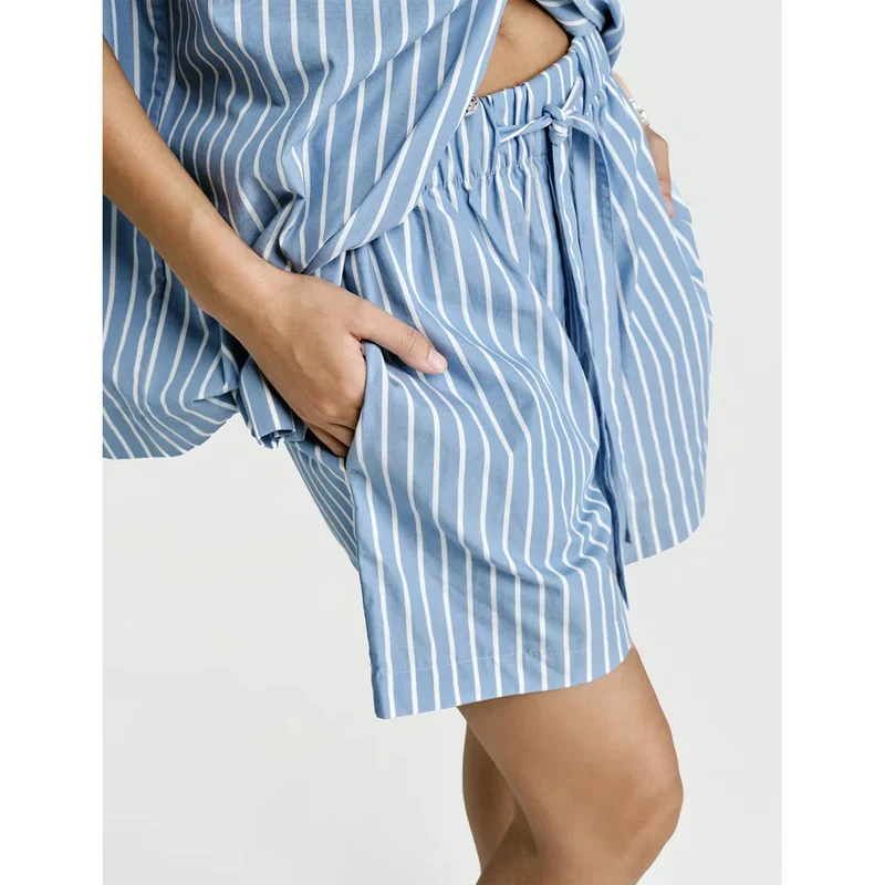 Short Sleeve & Short Set — Sky