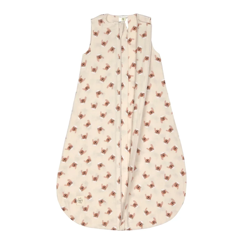 LÄSSIG Muslin Schlafsack - Tiny Team Dog
