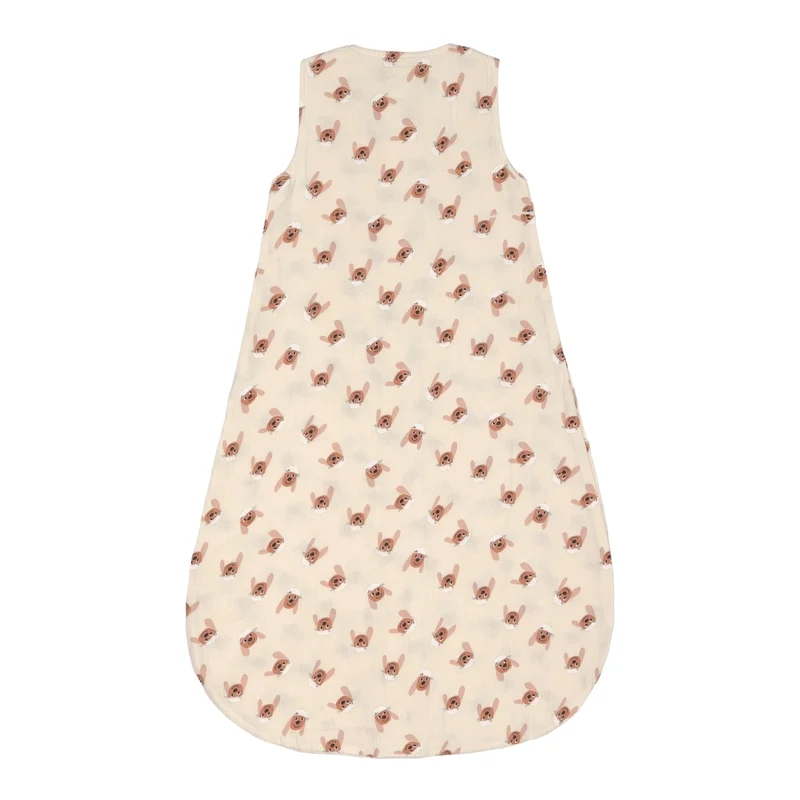 LÄSSIG Muslin Schlafsack - Tiny Team Dog