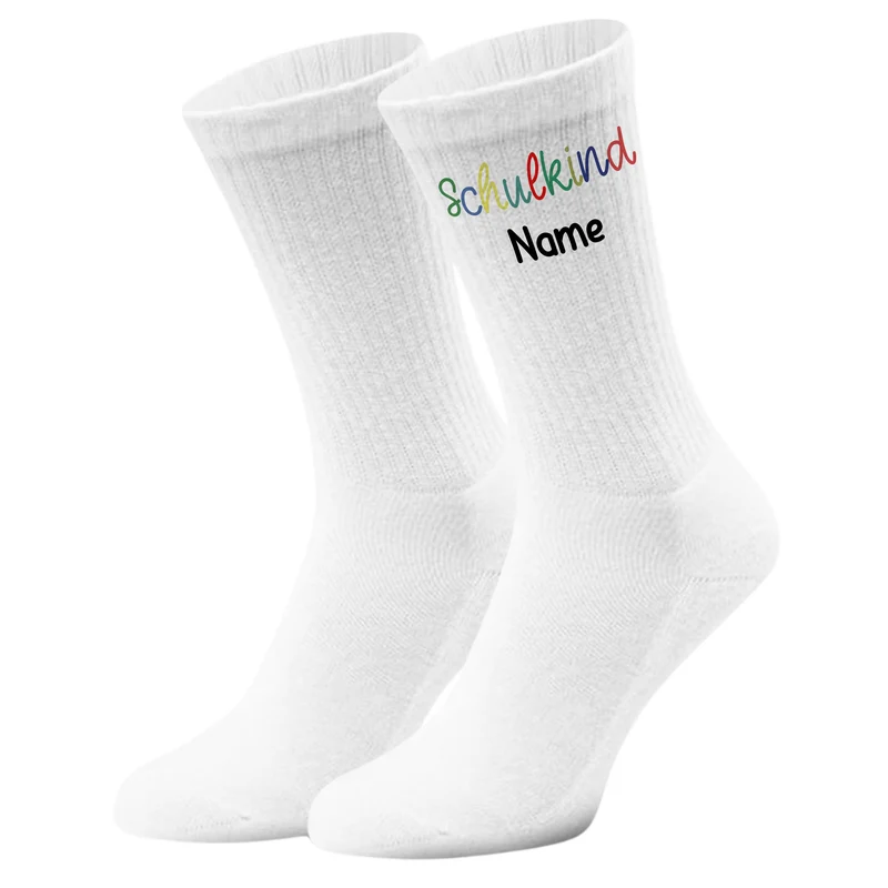 Socken Schulkind - Ein persönlicher Begleiter für den Schulalltag