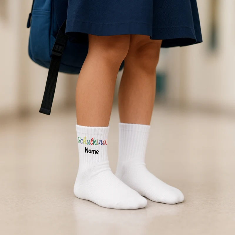 Socken Schulkind - Ein persönlicher Begleiter für den Schulalltag