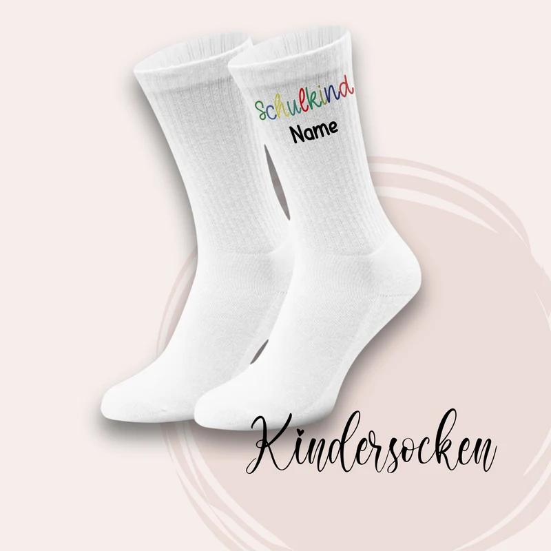 Socken Schulkind - Ein persönlicher Begleiter für den Schulalltag