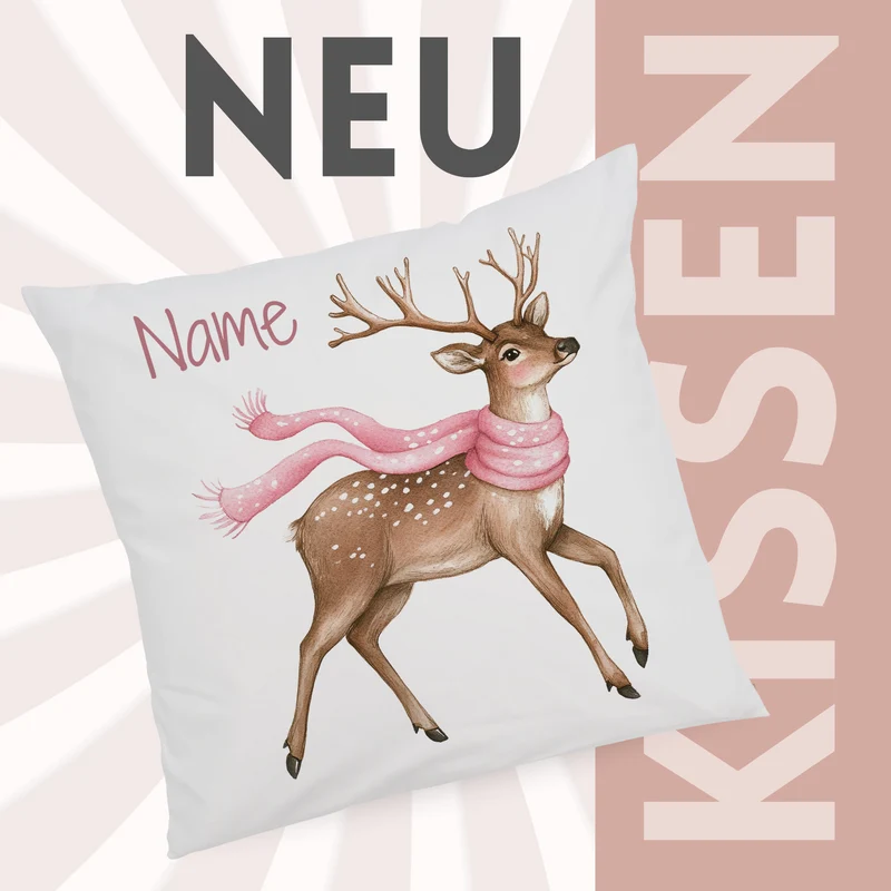 Kissenbezug Reh - Kuschelige Gemütlichkeit für dein Zuhause