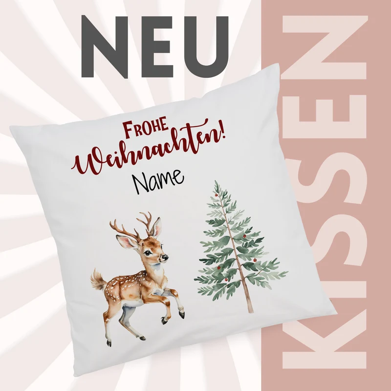 Kissenbezug Weihnachtsmotiv - Festliche Gemütlichkeit für dein Zuhause