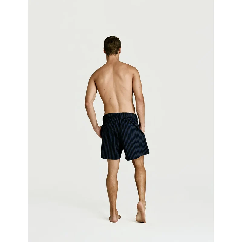 Sleep Short — Navy Stripe