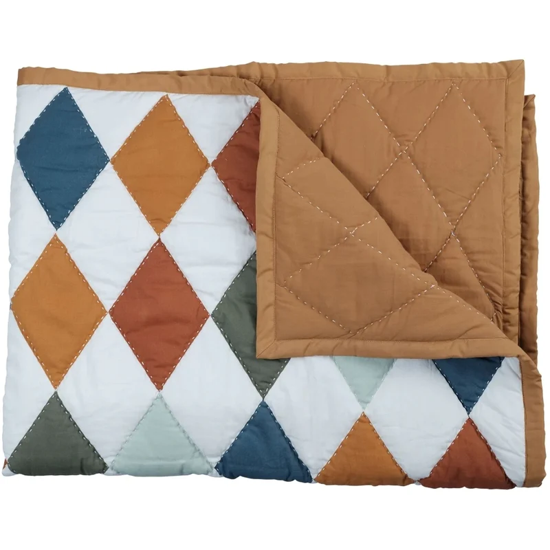 FABELAB Baby Patchwork Steppdecke - Diamond